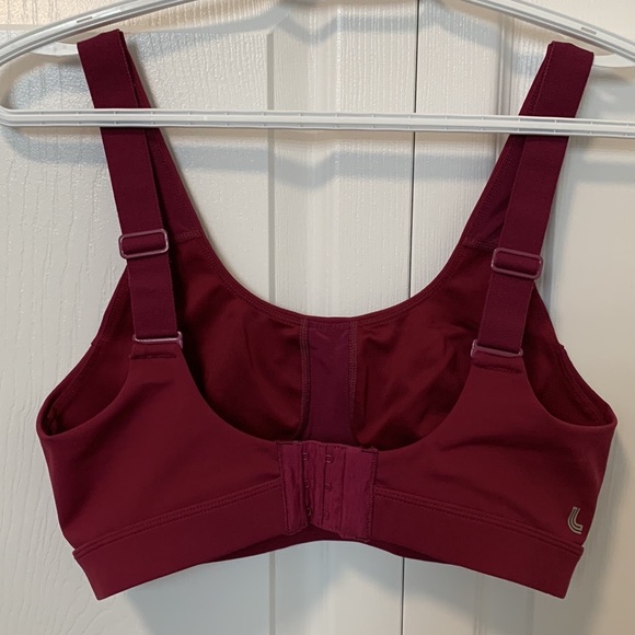 Lole Sports Bra. Floral (used once) and Burgundy (never worn). - Picture 6 of 8